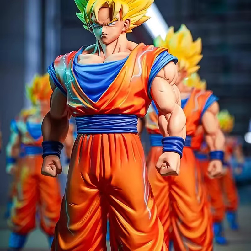 Jt Studio Son Goku Dragon Ball Super Saiyajin Anime Figur, 30 cm - Bild 5