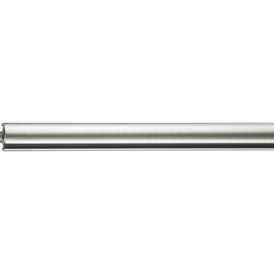 Mydeco Gardinenstange für Gleiter in Edelstahl-Optik, Farbe Silber, Durchmesser: 2,5 cm, Länge: 240 cm - Bild 2
