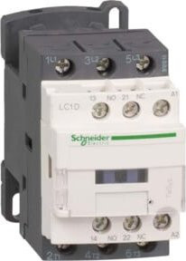 Schneider Electric Leistungsschütz LC1D32BD 32A 24VDC Grau - Bild 1