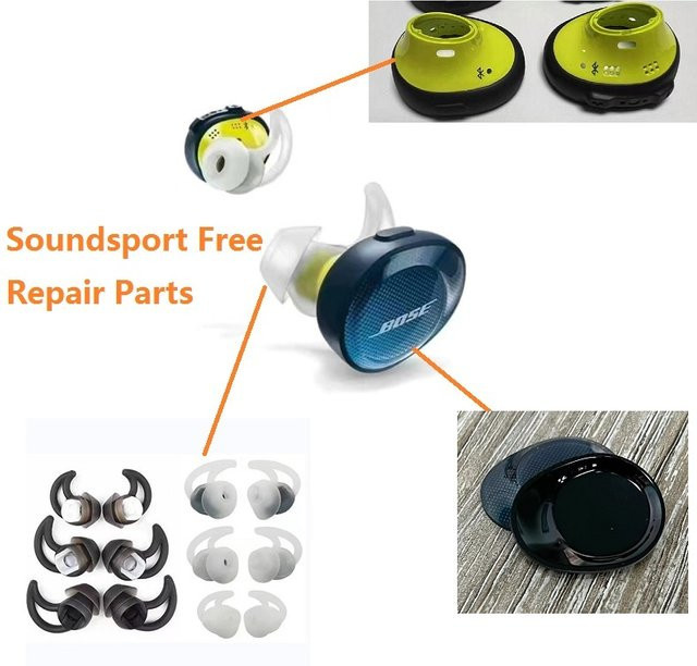 Bose SoundSport Ersatzteile für In-Ear Bluetooth Kopfhörer in Weiß - Bild 1