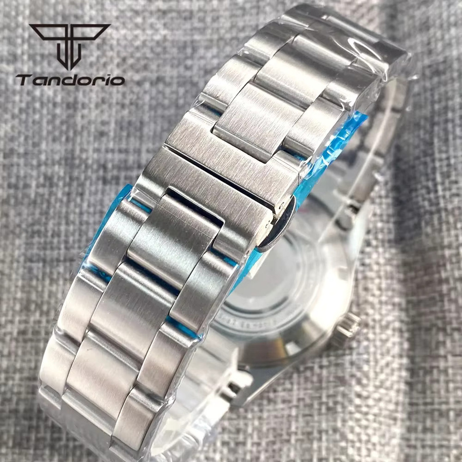 Tandorio Fliegeruhr, Automatik, Edelstahl, Saphirglas, 36 mm, Unisex - Bild 2