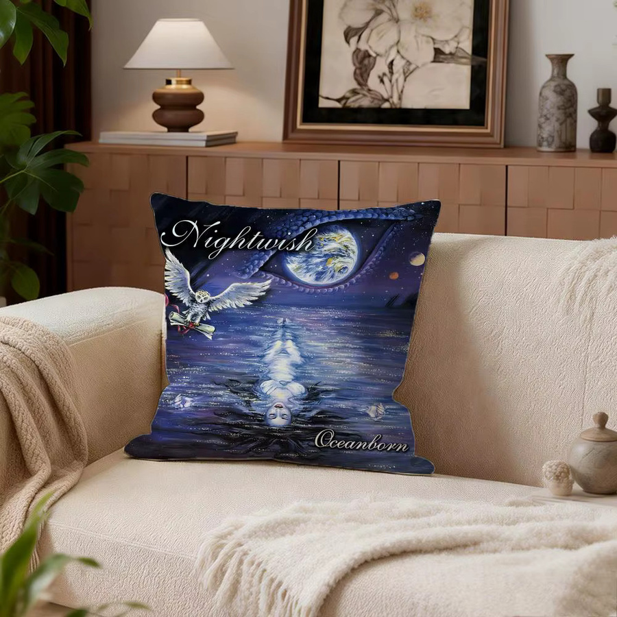 Nightwish Kissenbezug-Set, 4-teilig, Multicolour, dekorative Kissenbezüge für Sofa und Heimdekoration - Bild 5