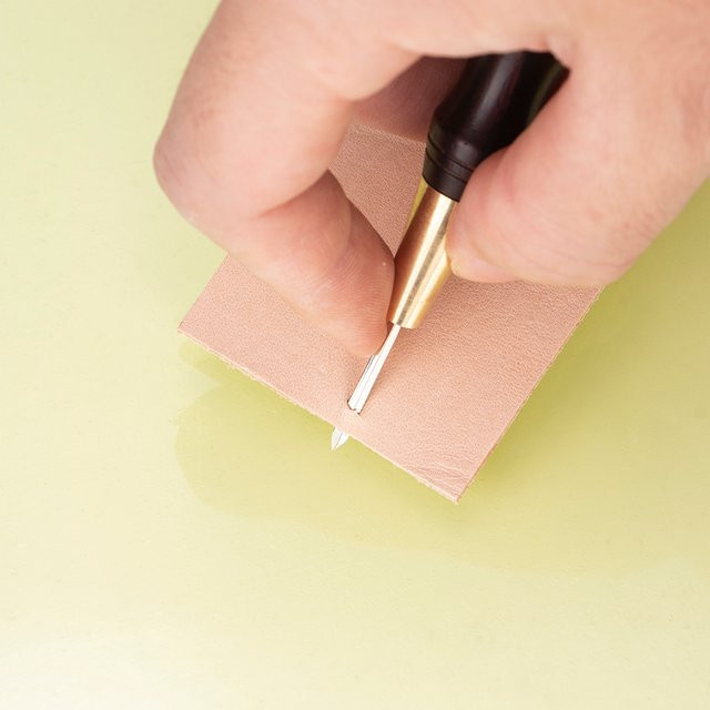 QJH Leder-Nähahle in Diamantform als DIY-Handnähwerkzeug für Leder, Quilten und Basteln - Bild 1