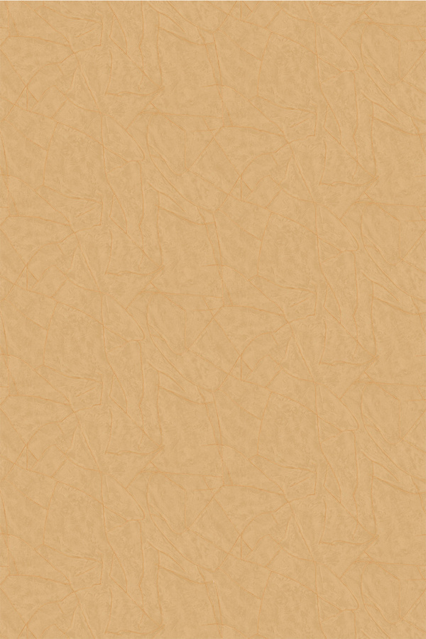 Élitis Tapete Kintsugi VP 1004 12 in Gold, Silber, Beige und Orange mit abstraktem Design aus Vlies und Vinyl - Bild 1