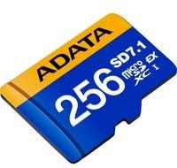 ADATA Premier Extreme microSDXC Speicherkarte, 256 GB, V30, Multicolor - Bild 1