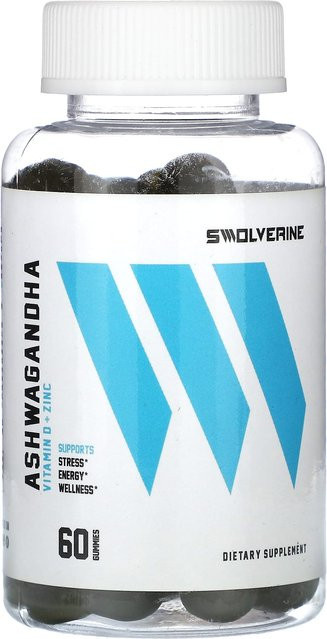 Swolverine Ashwagandha vegan Gummibärchen 60 Stück - Bild 1