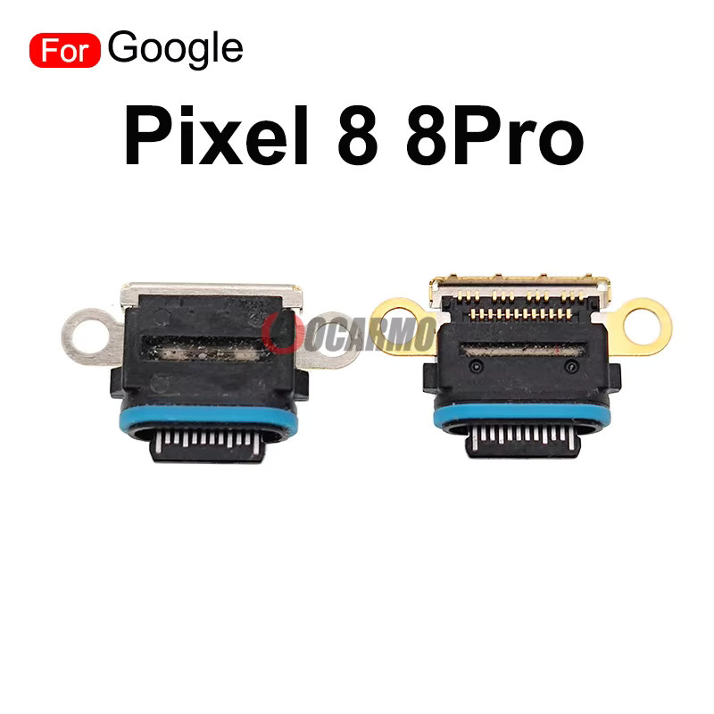 Google USB-C Ladeanschluss Ersatzteil für Pixel 8, 8a und 8 Pro in Schwarz - Bild 1