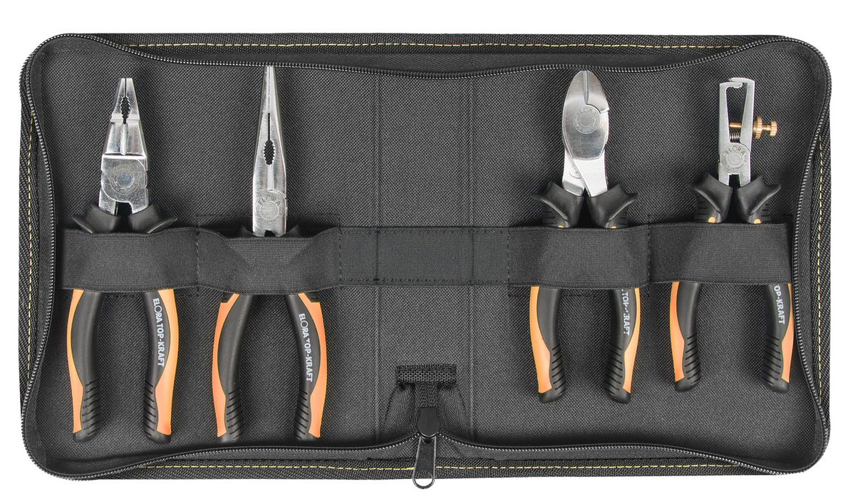 Elora Zangensatz ELORA-JUBI 403-S4, 4-teilig, Schwarz - Bild 1