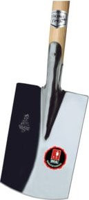 Idealspaten Britta Gärtnerspaten aus Edelstahl in Silber ohne Trittfläche - Bild 1