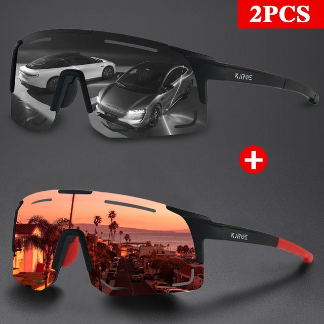 Karos Sportsonnenbrille, Vollrand, Kunststoff - Bild 1