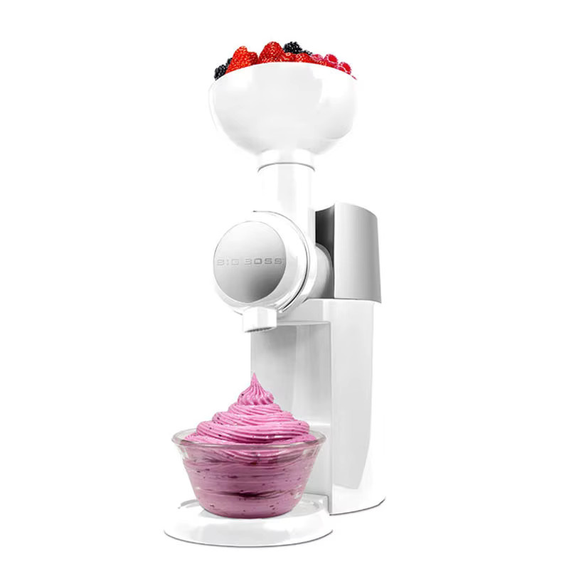 LZHZXY DIY Obst-Eismaschine und Milchshake-Maker in Schwarz aus Kunststoff für 110 V/220 V - Bild 2