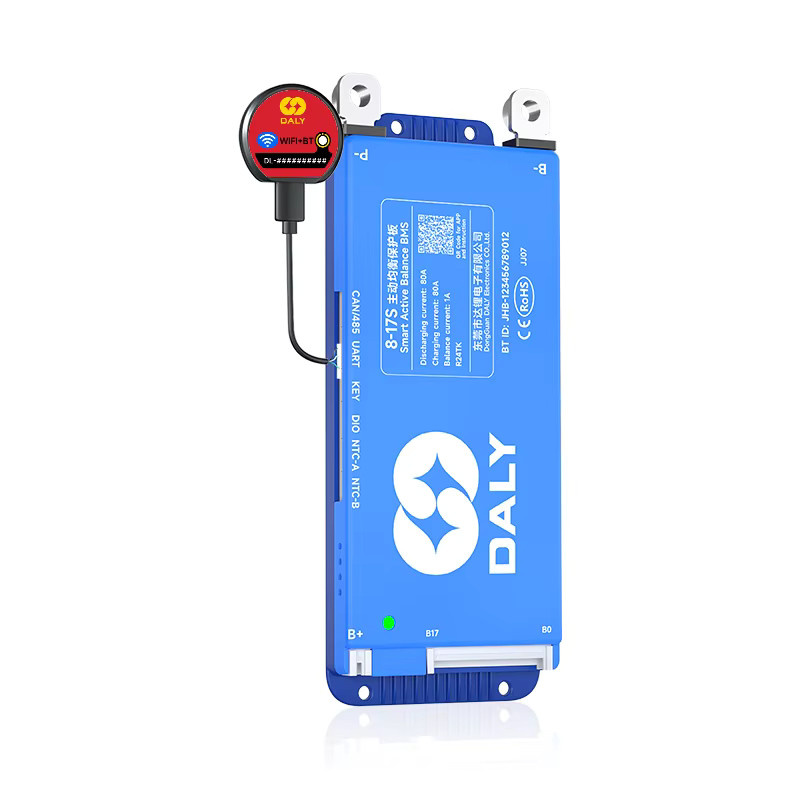 Daly Balance Smart BMS mit WIFI/CAN für elektrische Gabelstapler und Golfwagen in Blau - Bild 2