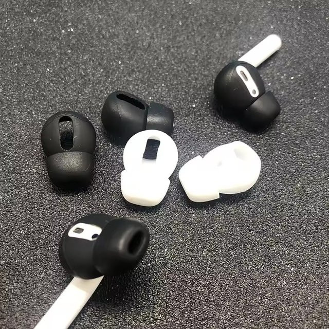 Trig Rain Silikon Ohr Pads für AirPods 1 und 2, 2er-Set, Weiß - Bild 1