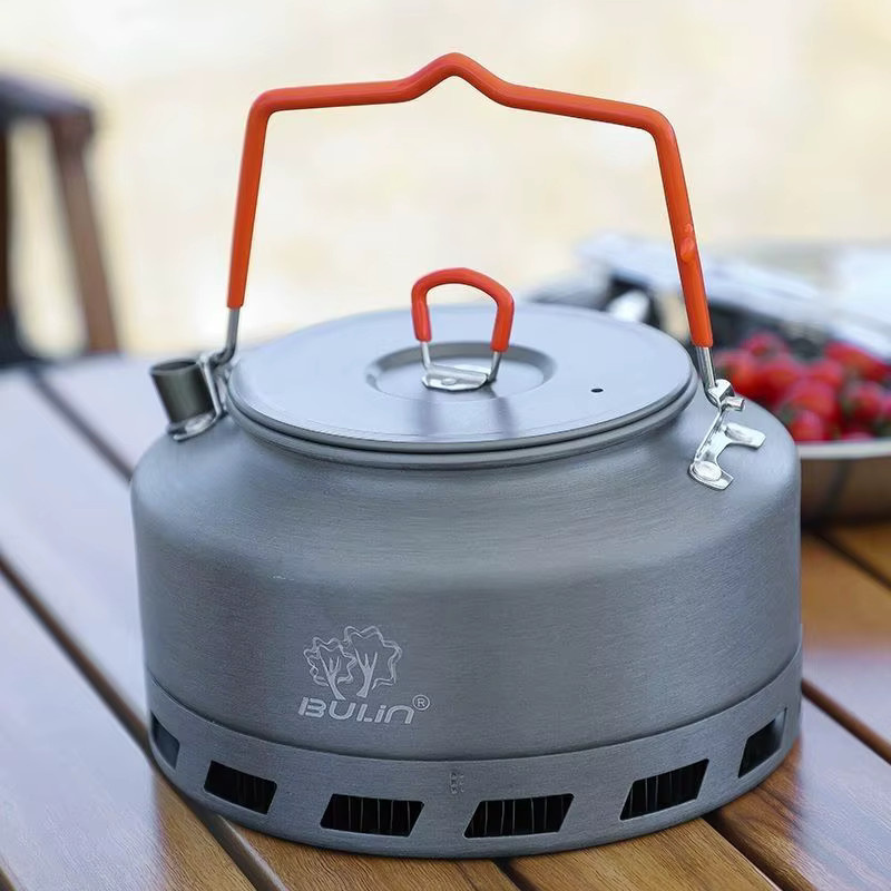 Bulin Camping Wasserkocher aus Legierung in Grau, 1,1 l oder 1,6 l - Bild 2