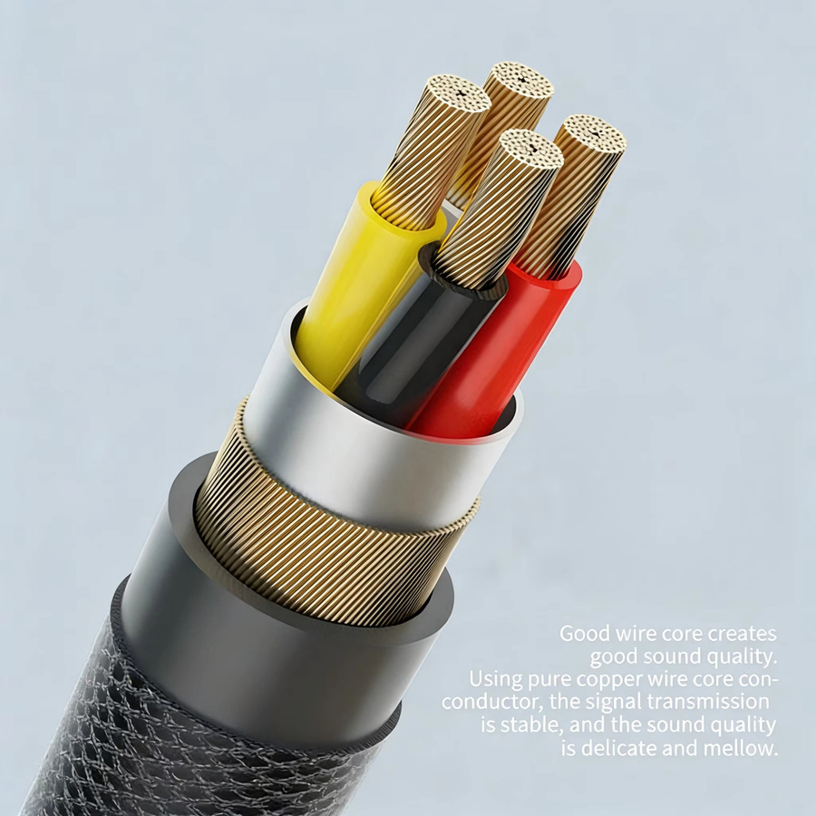 HOMEFISH USB-C auf 3,5 mm Klinkenadapter Aux-Audiokabel für Samsung, Huawei, Xiaomi, iPad Pro, iPhone und OnePlus - Bild 2