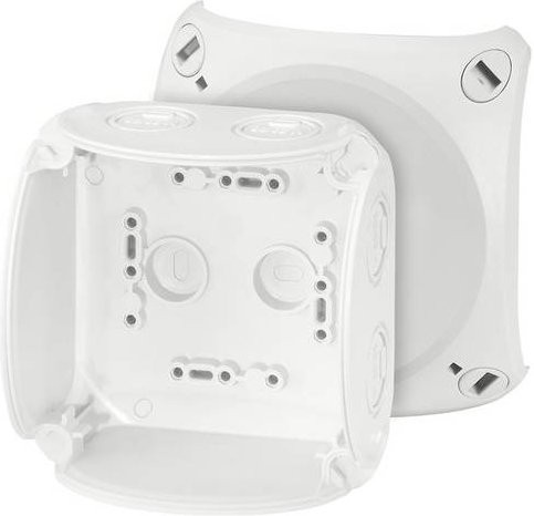 Hensel Abzweigkasten 62000045 in Lichtgrau, B/T/H: 10,4 x 10,4 x 7,0 cm - Bild 1