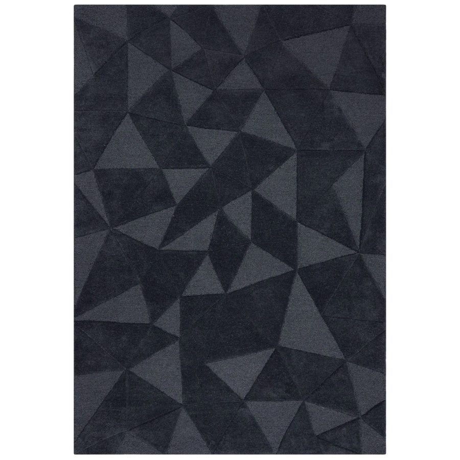 Flair Rugs Wollteppich Shard in Anthrazit Grau mit geometrischem Design, B/T: 200 x 290 cm - Bild 2
