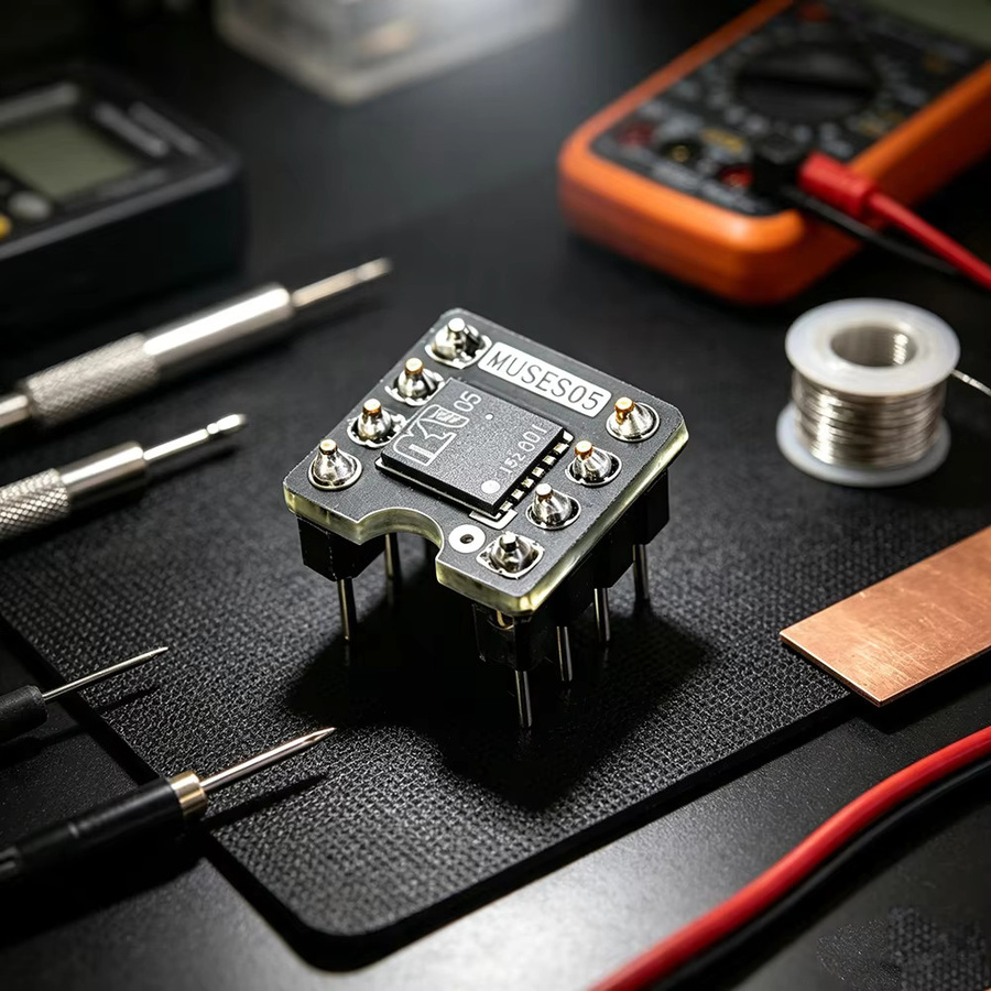 MUSES05 Single JFET Op Amp HiFi Audio Diskreter Operationsverstärker in Schwarz für Vorverstärker DAC und Röhrenverstärker Upgrade - Bild 4