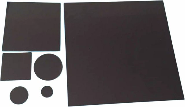 Optic One IR-Passfilter Infrarot-Transmissionslinse aus PMMA Acryl 700-1600nm Schwarz zur Blockierung von sichtbarem Licht für Nachtsichtkameras und Fotografie - Bild 1