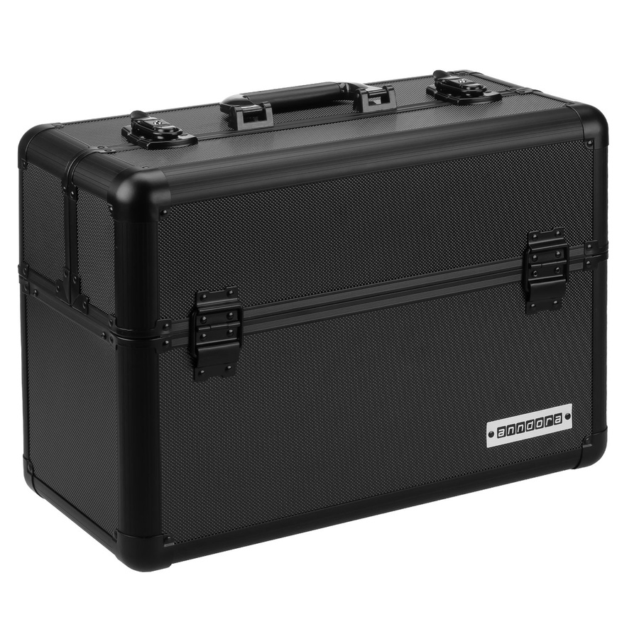 Multikoffer GRAFFITTI mit extra Flaschenfach von anndora in Schwarz, Höhe: 30 cm - Bild 1