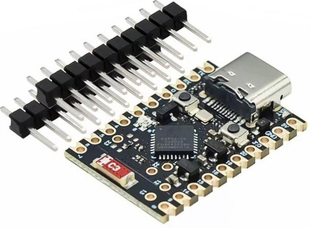 eelhoe ESP32-C3 SuperMini Entwicklungsboard Mikrocontroller mit Wi-Fi und Bluetooth in Schwarz - Bild 1