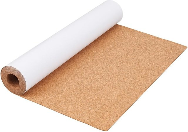 Selbstklebende Korkrolle in Braun, 1 mm dick, als Kork-Regalfolie für Möbelreparaturen, Schubladen und Dekorationen - Bild 1