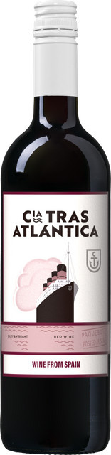 Cia Tras Atlantica, Bobal-Tempranillo, Rotwein, 2025, 0,75 l - Bild 1