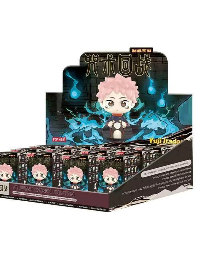 POP MART Jujutsu Kaisen Uniform Serie, Blindbox, Actionfigur, Einzelfigur - Bild 3
