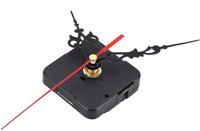 mfySpace DIY-Mechanismus Reparatur-Set für Quarzuhrwerke in Schwarz und Weiß - Bild 1
