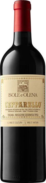 Isole e Olena Cepparello Sangiovese Rotwein, 2019, Toscana, trocken, 0,75 l - Bild 1