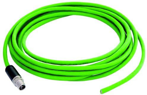 Telegärtner CAT6a Ethernet LAN Verbindungsleitung, schwarz und grün, Länge: 1 m - Bild 1