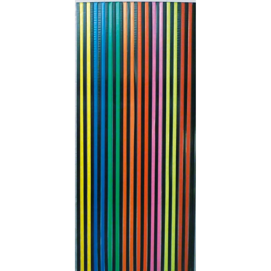 CONACORD Streifenvorhang Multicolor mit Farbrausch-Motiv, B/H: 90 x 200 cm - Bild 2