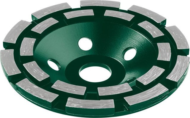 PARKSIDE Diamant-Schleiftopf PDST 125 Universal in Doppelreihe für Stein Beton und Fliesen Durchmesser: 125 mm - Bild 1