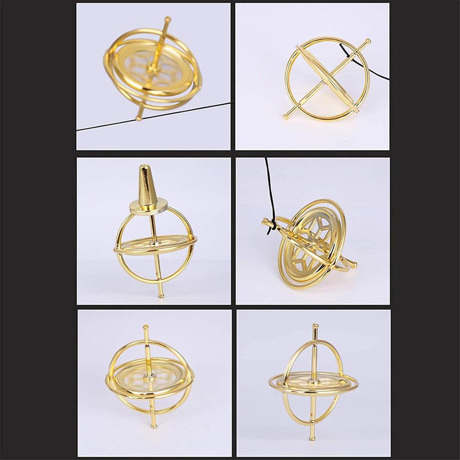 Metall Gyroskop Anti-Schwerkraft Kreisel Balance Lernspielzeug - Bild 4