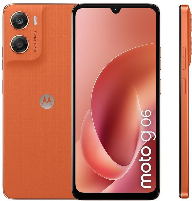 Motorola moto g06 Smartphone PANTONE Arabesque Orange 4GB RAM 256GB Speicher - Bild 1
