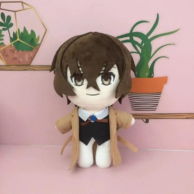 Yiran Health & Beauty Anime Mori Ogai Dazai Osamu Plüschtiere, 20cm - Bild 1