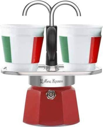 Bialetti Espressokocher Set MINI ITALIA für 2 Tassen - Bild 1