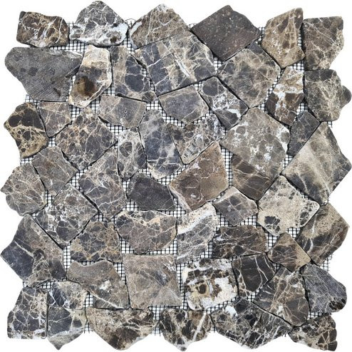 HuH Mosaik Mosaikmatte Bali in Beige als Wandbelag und Bodenbelag im Steinlook, B/L: 30,5 x 30,5 cm - Bild 1