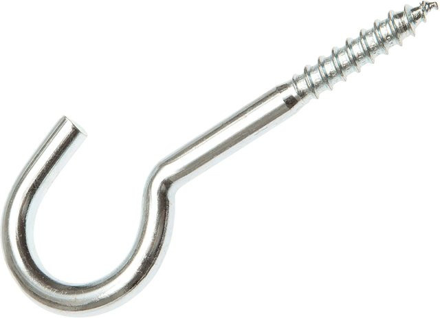 Conacord Schraubhaken aus Edelstahl in Silber, Durchmesser: 6,8 mm, Länge: 100 mm - Bild 1