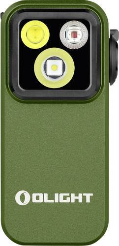 OLight Oclip Pro LED Kleinleuchte in Grün mit Clip und Akku - Bild 1