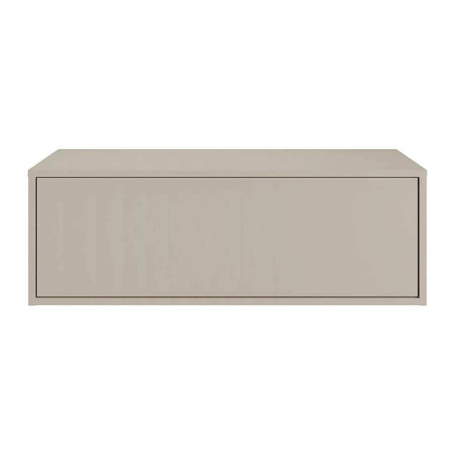 Vente-unique Waschbeckenunterschrank Teana in Beige im modernen Stil, B/T/H: 94 x 47 x 32 cm - Bild 2