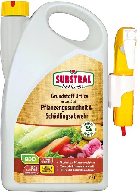 Substral Grundstoff Urtica Spray biologisches Pflanzentonikum gegen Schadinsekten, Milben und Pilzkrankheiten - Bild 1