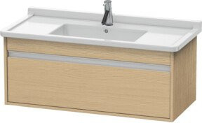 Duravit Waschtischunterschrank Ketho wandhängend in Beige mit einer Schublade, B/T/H: 100 x 45,5 x 41 cm - Bild 1