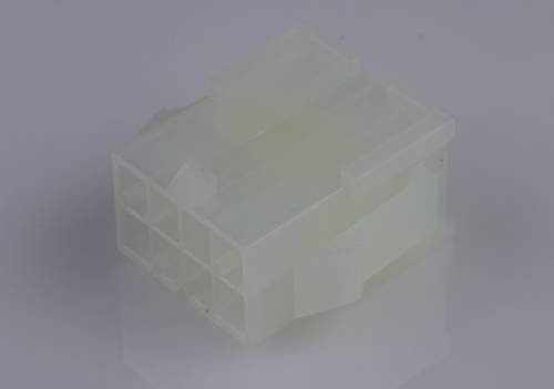 Molex Buchsengehäuse-Kabel in Weiß mit 8 Polen und einem Rastermaß von 4,2 mm - Bild 1