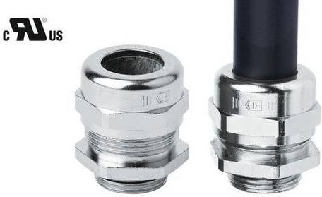 Jacob 50.620/25M Kabelverschraubung aus Messing in Silber - Bild 1