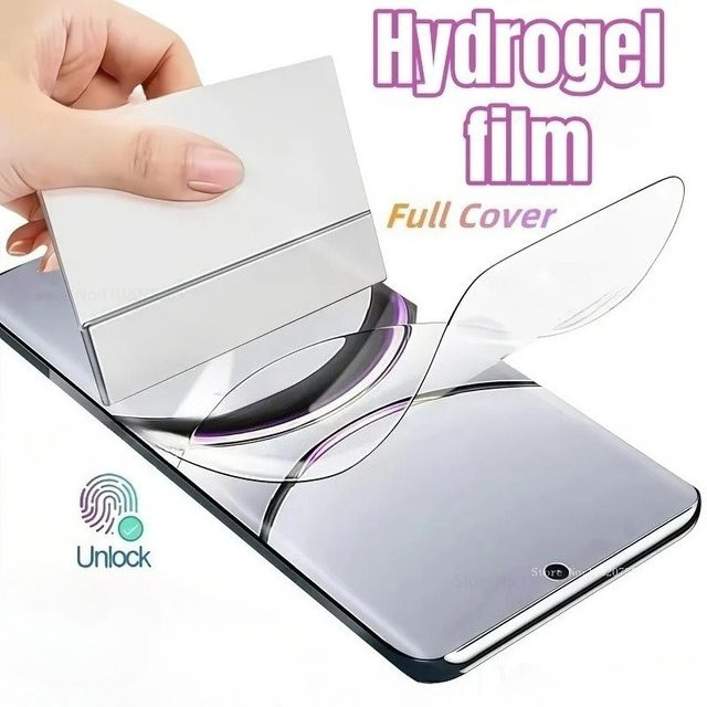 HD-Displayschutzfolie aus Wasser-Gel für Honor 400, 300, 200, 90 Pro Lite und Ultra Magic 7 6 5 4 Pro Lite, transparent - Bild 1
