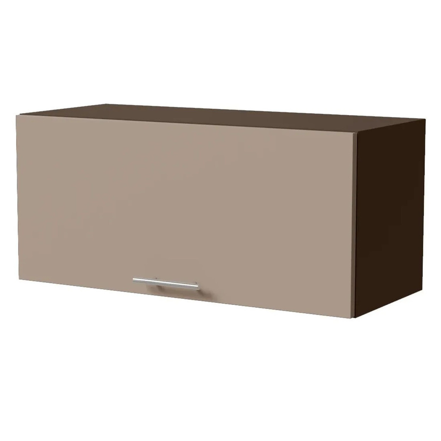 Feldmann-Wohnen Klapphängeschrank Brerra W4B/80 in Lava Graubeige Matt mit Blum Aventos Klappenbeschlag, B/T/H: 80 x 32,5 x 36 cm - Bild 2
