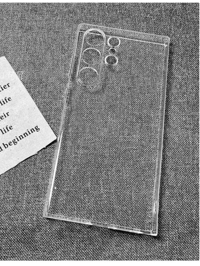 Ricestate Transparente Silikon-Soft-TPU-Schutzhülle für Samsung Galaxy S25 Ultra S24 S23 S22 S21 S20 FE Android Smartphone - Bild 5