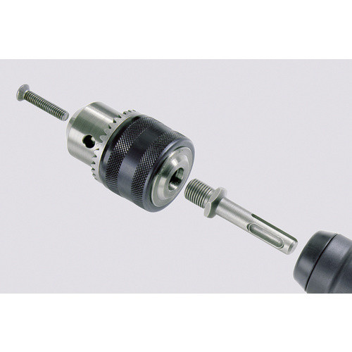 Wolfcraft Bohrfutteradapter aus Edelstahl in Silber - Bild 3