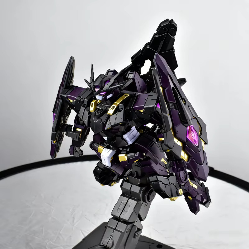 IronToys Star Herbst Mecha Modellbausatz, 1:100, Metall, mit Display-Basisständer - Bild 3